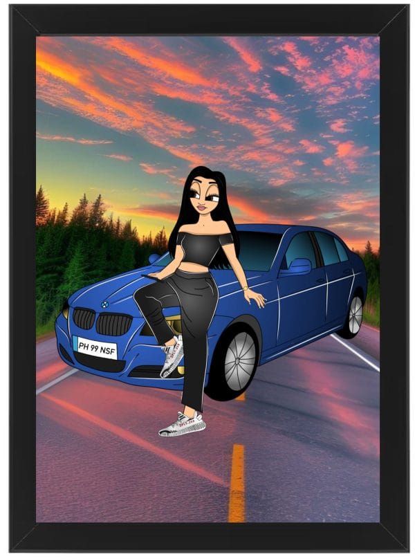 Tablou Cartoon O Persoana V7