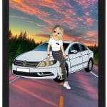 Tablou Cartoon O Persoana V8