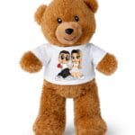 Ursulet Teddy Cartoon Personalizat  V1