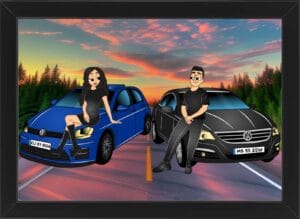 Tabou Cartoon Doua Masini V7