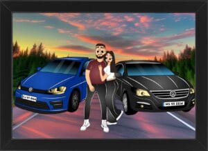 Tabou Cartoon Doua Masini V8