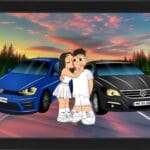 Tabou Cartoon Doua Masini V3