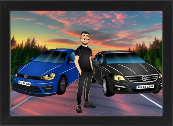 Tabou Cartoon Doua Masini V13