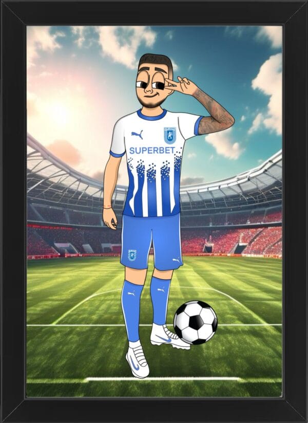Tabou Cartoon Fotbalist v4