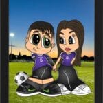 Tabou Cartoon Fotbalist v1