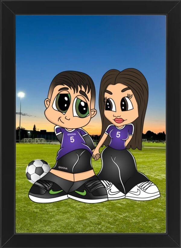 Tabou Cartoon Fotbalist v1