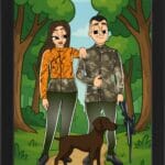 Tabou Cartoon Vânător