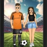 Tabou Cartoon Fotbalist v3
