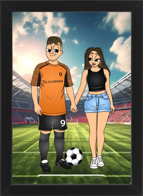 Tabou Cartoon Fotbalist v3