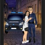 Cartoon Jandarm Cuplu v1
