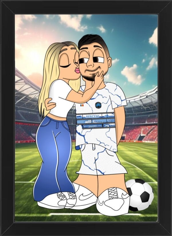 Tabou Cartoon Fotbalist v2