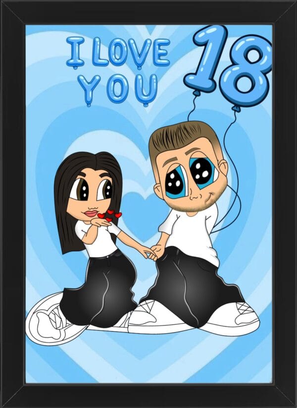 Tablou Cartoon Aniversare V11