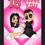 Tablou Cartoon Aniversare V10
