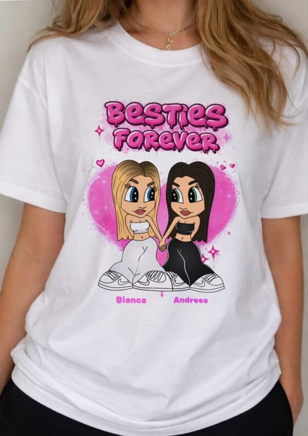 Tricou Personalizat Cartoon
Besties Forever V1