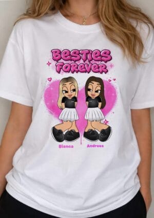 Tricou Personalizat Cartoon
Besties Forever V4
