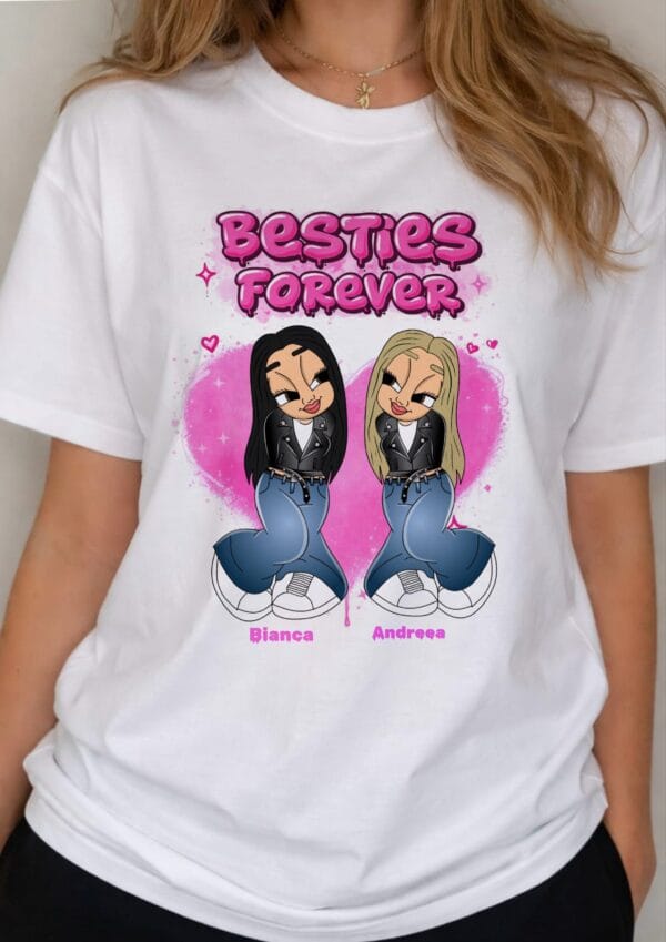 Tricou Personalizat Cartoon
Besties Forever V3