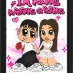 Cartoon Cuplu
I'M YOURS NO RETURNS OR REFUNDS