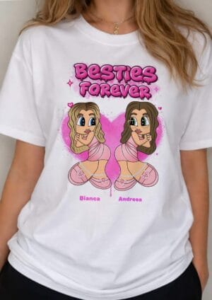 Tricou Personalizat Cartoon
Besties Forever V5