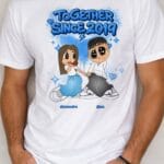 Tricou Personalizat Cartoon
TOGETHER SINCE V2