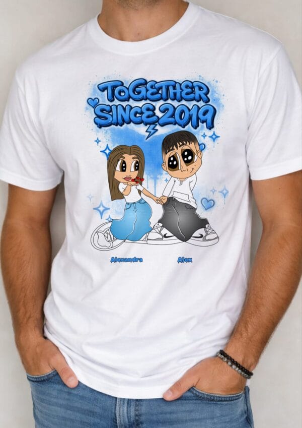 Tricou Personalizat Cartoon
TOGETHER SINCE V2
