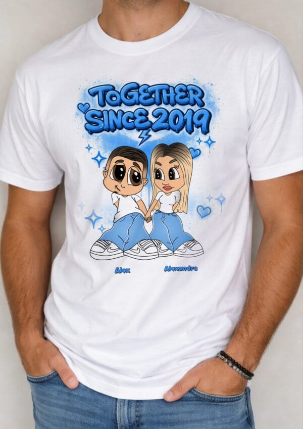 Tricou Personalizat Cartoon
TOGETHER SINCE