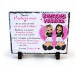 Placa Ardezie Cartoon Pentru Prietena mea V2