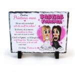 Placa Ardezie Cartoon Pentru Prietena mea