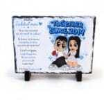 Placa Ardezie Cartoon Pentru Iubitul Meu V1