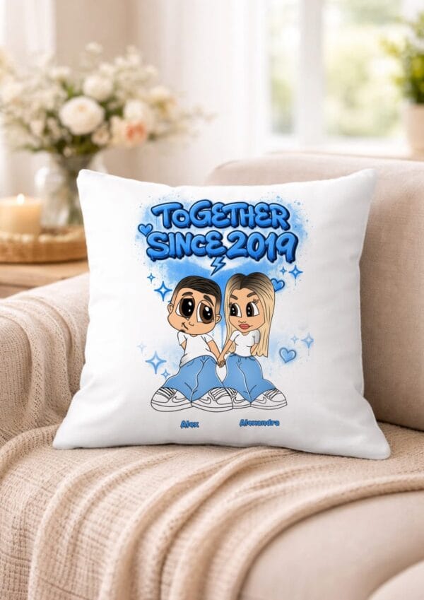 Perna Personalizata TOGETHER SINCE