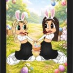 Tablou Personalizat Cartoon Paște V5