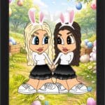 Tablou Personalizat Cartoon Paște V9