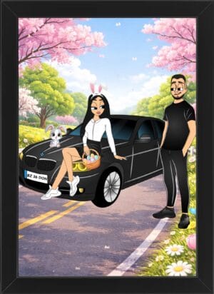 Tablou Personalizat Cartoon Paște V6