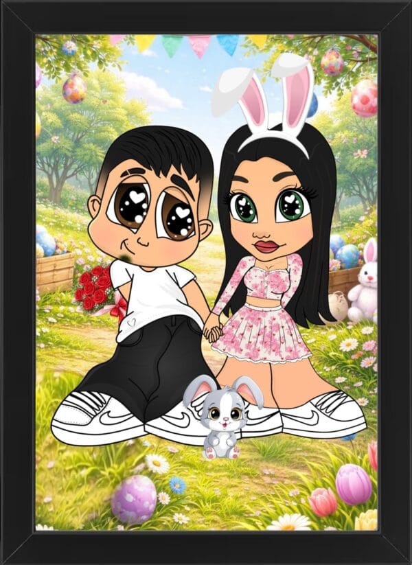 Tablou Personalizat Cartoon Paște V8