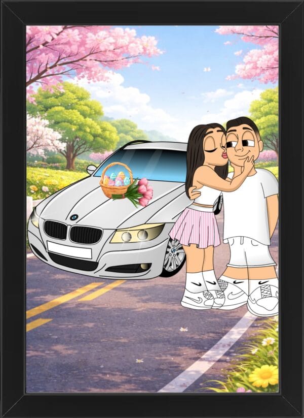 Tablou Personalizat Cartoon Paște V10