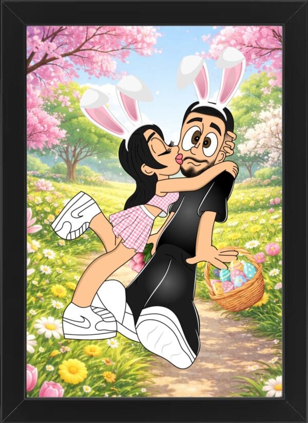 Tablou Personalizat Cartoon Paște V7