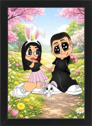 Tablou Personalizat Cartoon Paște