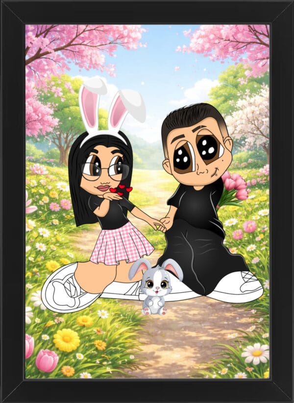 Tablou Personalizat Cartoon Paște