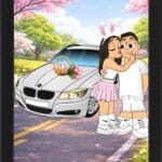 Tablou Personalizat Cartoon Paște V10