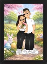 Tablou Personalizat Cartoon Paște V11