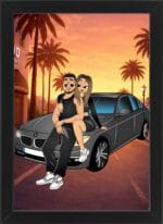 Tablou Cartoon GTA Love Story