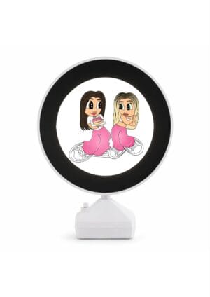 Oglinda Magica Cartoon Personalizata LED- ROTUND V7
