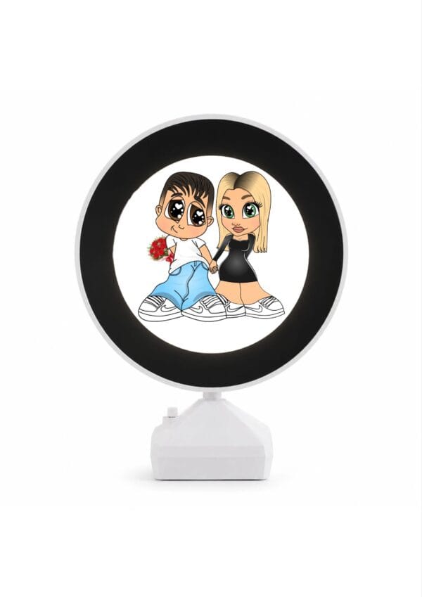 Oglinda Magica Cartoon Personalizata LED- ROTUND V11