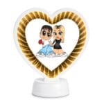 Oglinda Magica Cartoon Personalizata INFINITY LED - INIMA V11