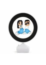 2026/07/94148.jpg Oglinda Magica Cartoon Personalizata LED- ROTUND V9