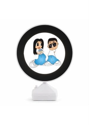 Oglinda Magica Cartoon Personalizata LED- ROTUND V9