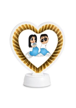 Oglinda Magica Cartoon Personalizata INFINITY LED - INIMA V9