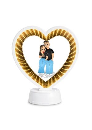 Oglinda Magica Cartoon Personalizata INFINITY LED - INIMA V10