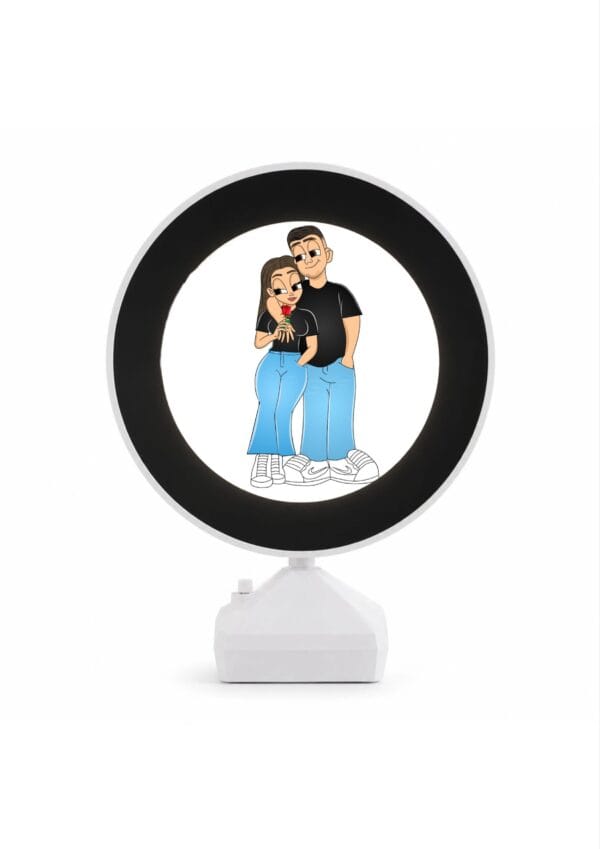 Oglinda Magica Cartoon Personalizata LED- ROTUND V10