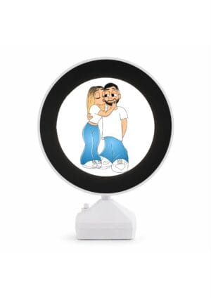 Oglinda Magica Cartoon Personalizata LED- ROTUND V8
