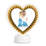 Oglinda Magica Cartoon Personalizata INFINITY LED - INIMA V8